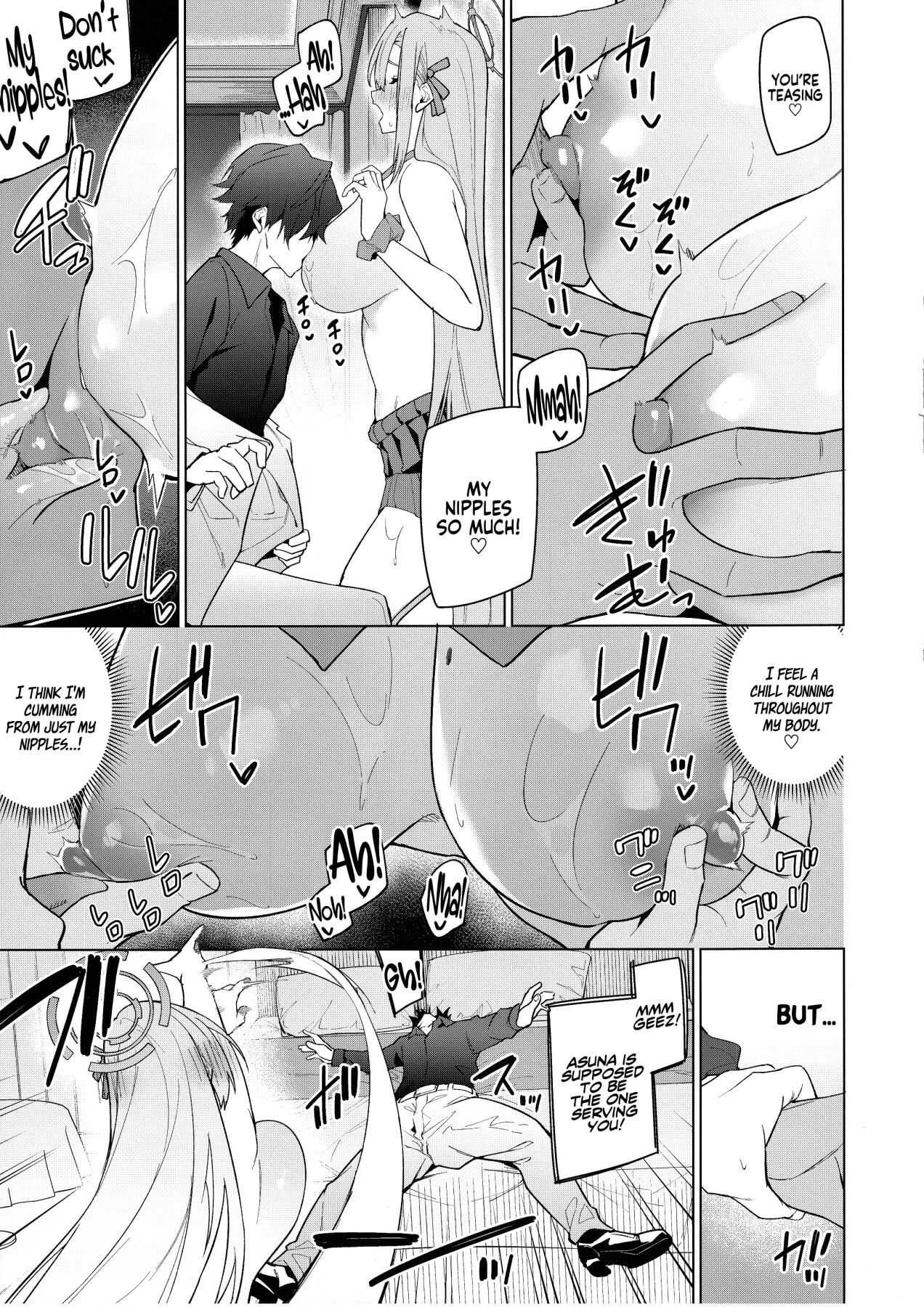 Hentai Manga Comic-With Asuna after a week apart.-Read-16